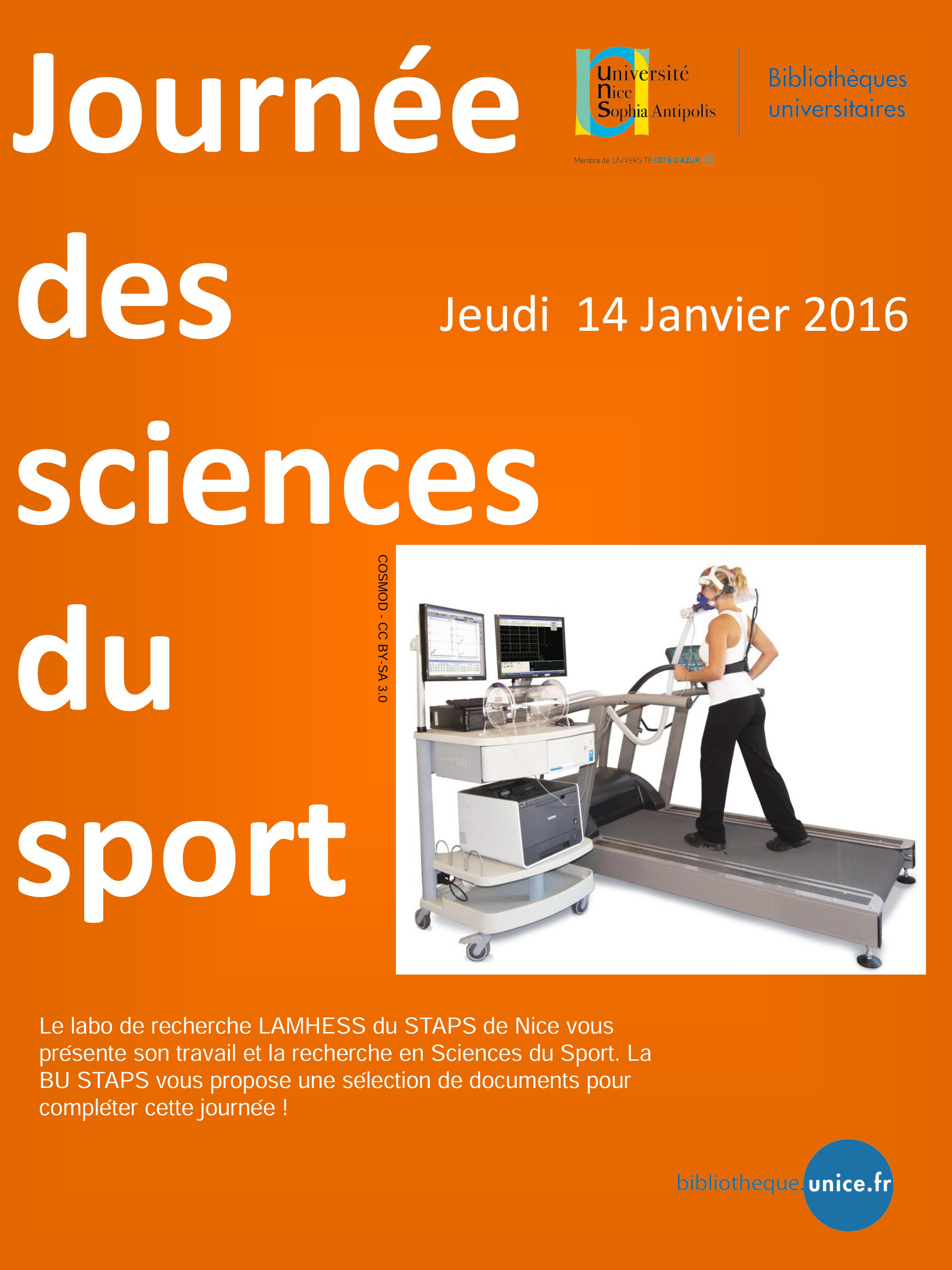 Journée des sciences du sport